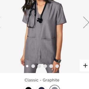 Figs scrub top